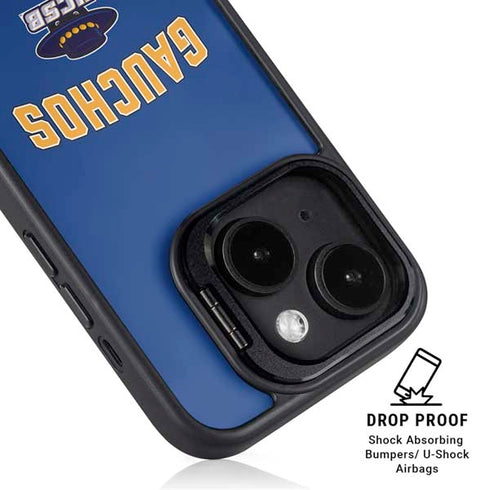 University of California-Santa Barbara Gauchos iPhone 15 Plus Kickstand Case