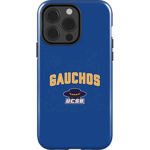 University of California-Santa Barbara Gauchos iPhone 15 Pro Impact Case