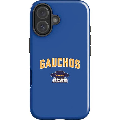 University of California-Santa Barbara Gauchos iPhone 16 Impact Case