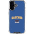 University of California-Santa Barbara Gauchos iPhone 16 Plus Clear Case