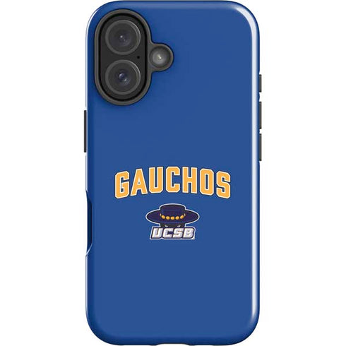 University of California-Santa Barbara Gauchos iPhone 16 Plus Impact Case