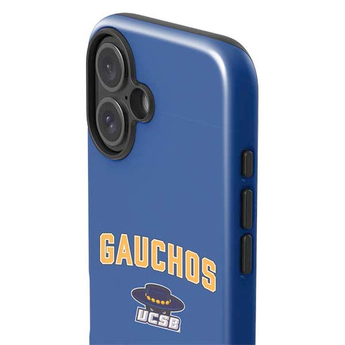 University of California-Santa Barbara Gauchos iPhone 16 Plus Impact Case