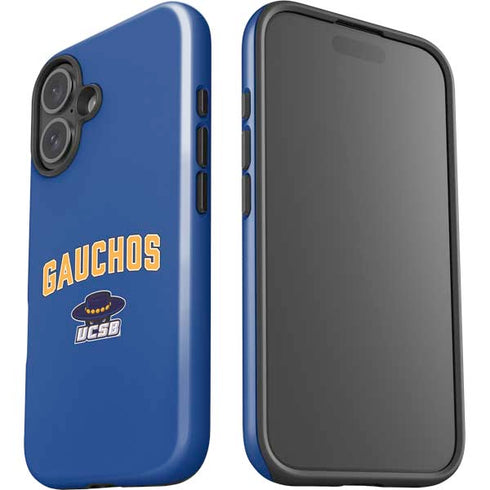 University of California-Santa Barbara Gauchos iPhone 16 Plus Impact Case
