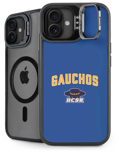 University of California-Santa Barbara Gauchos iPhone 16 Plus Kickstand Case