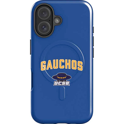 University of California-Santa Barbara Gauchos iPhone 16 Plus Magsafe Impact Case