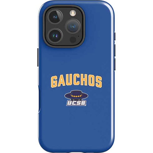 University of California-Santa Barbara Gauchos iPhone 16 Pro Impact Case