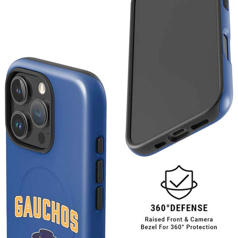 University of California-Santa Barbara Gauchos iPhone 16 Pro Max Magsafe Impact Case