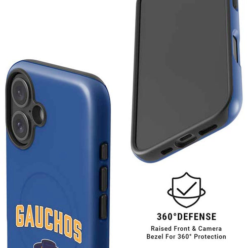 University of California-Santa Barbara Gauchos iPhone 17 Magsafe Impact Case