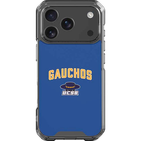 University of California-Santa Barbara Gauchos iPhone 18 Pro Clear Case