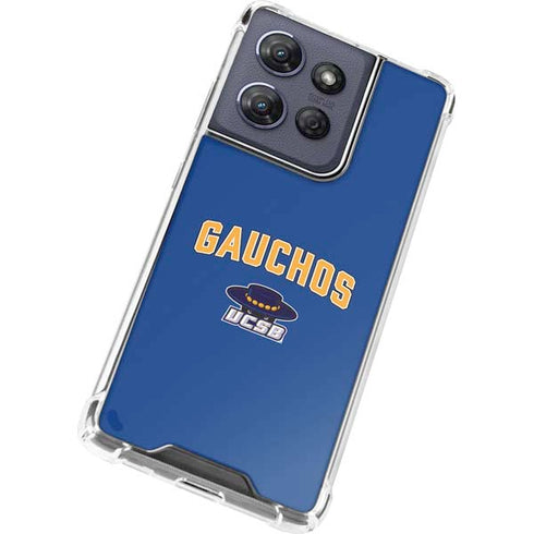 University of California-Santa Barbara Gauchos Moto G Play 5G (2025) Clear Case