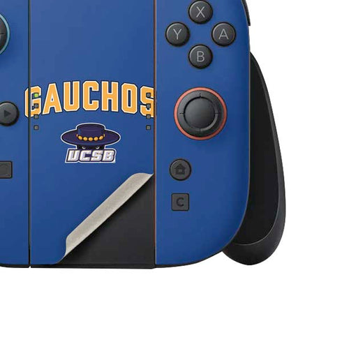 University of California-Santa Barbara Gauchos Nintendo Switch 2 (2025) Joy-Con Controller Skin