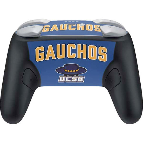 University of California-Santa Barbara Gauchos Nintendo Switch 2 (2025) Pro Controller Skin