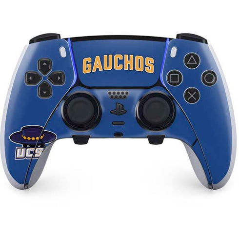 University of California-Santa Barbara Gauchos PS5 DualSense Edge Pro Controller Skin