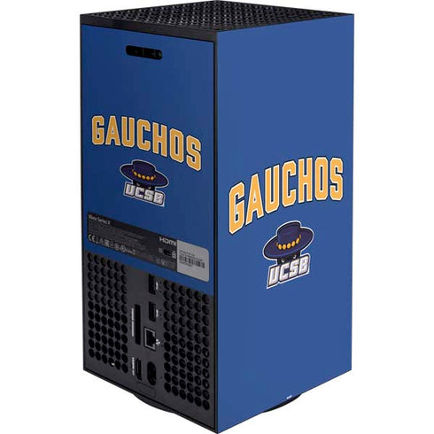 University of California-Santa Barbara Gauchos XBox Series X Digital Edition Bundle Skin