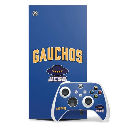 University of California-Santa Barbara Gauchos Xbox Series X Skins