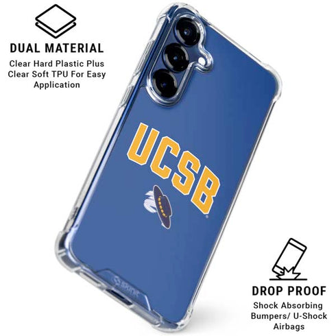 University of California-Santa Barbara UCSB Galaxy S25 FE Clear Case