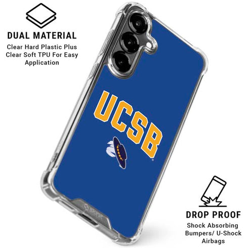 University of California-Santa Barbara UCSB Galaxy S26 Clear Case