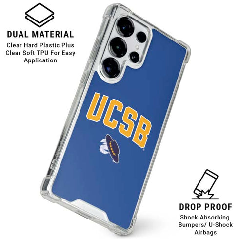 University of California-Santa Barbara UCSB Galaxy S26 Ultra Clear Case