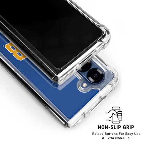 University of California-Santa Barbara UCSB Galaxy Z Fold7 Clear Case