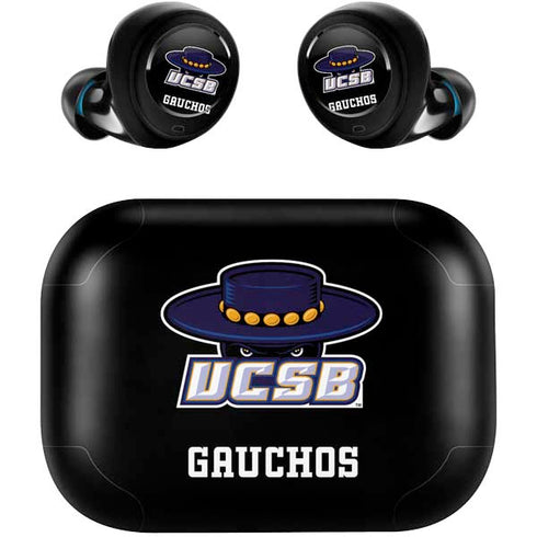 University of California-Santa Barbara UCSB Gauchos Black Amazon Echo Buds Skin