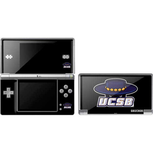 University of California-Santa Barbara UCSB Gauchos Black DS Lite Skin