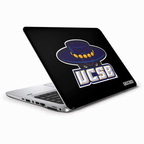 University of California-Santa Barbara UCSB Gauchos Black HP Elitebook Skin
