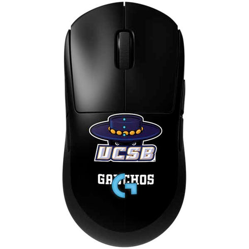 University of California-Santa Barbara UCSB Gauchos Black G Pro Wireless Gaming Mouse Skin