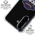 University of California-Santa Barbara UCSB Gauchos Black Galaxy A36 5G Clear Case
