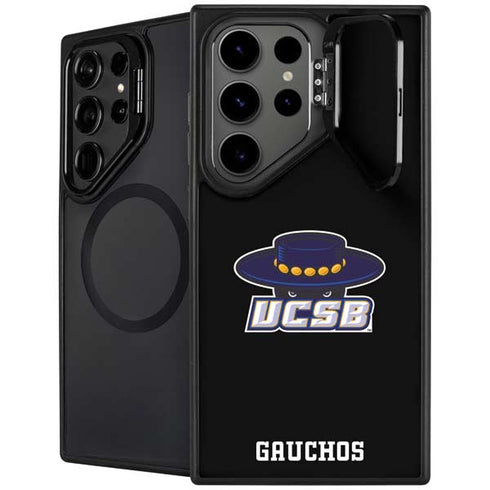 University of California-Santa Barbara UCSB Gauchos Black Galaxy Cases
