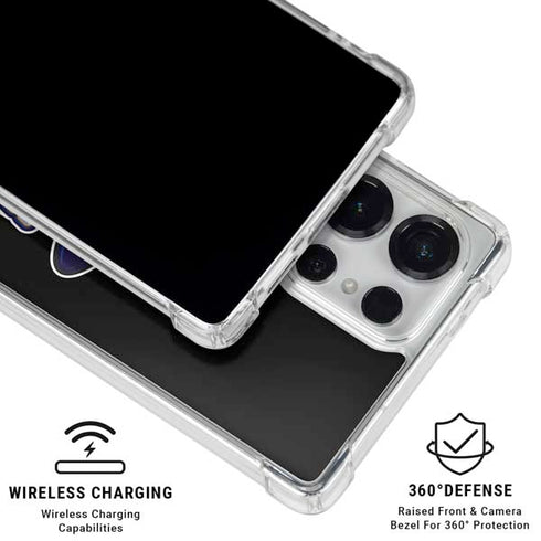 University of California-Santa Barbara UCSB Gauchos Black Galaxy S25 Ultra Clear Case