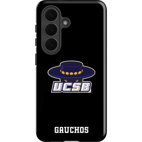 University of California-Santa Barbara UCSB Gauchos Black Galaxy S26 Plus Impact Case