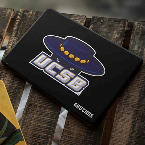 University of California-Santa Barbara UCSB Gauchos Black Google Pixelbook Go Skin