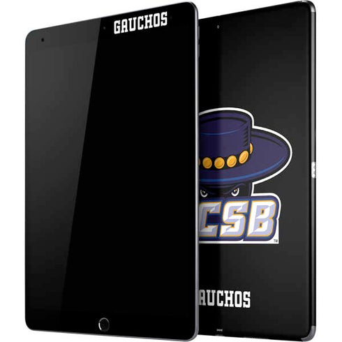 University of California-Santa Barbara UCSB Gauchos Black iPad Skins