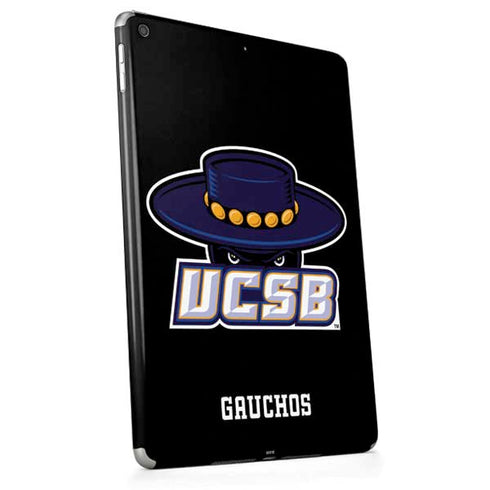 University of California-Santa Barbara UCSB Gauchos Black Apple iPad Skin