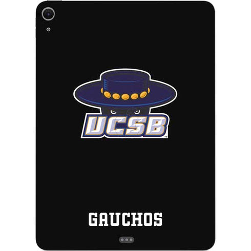 University of California-Santa Barbara UCSB Gauchos Black Apple iPad Air Skin