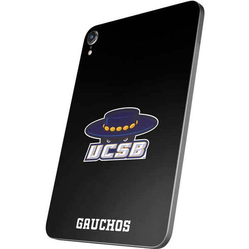 University of California-Santa Barbara UCSB Gauchos Black Apple iPad Mini Skin