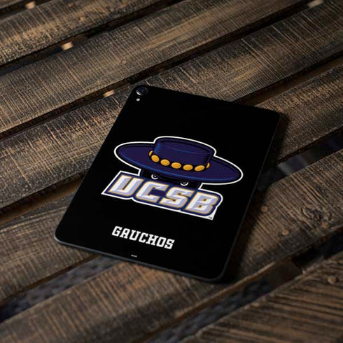 University of California-Santa Barbara UCSB Gauchos Black Apple iPad Pro Skin