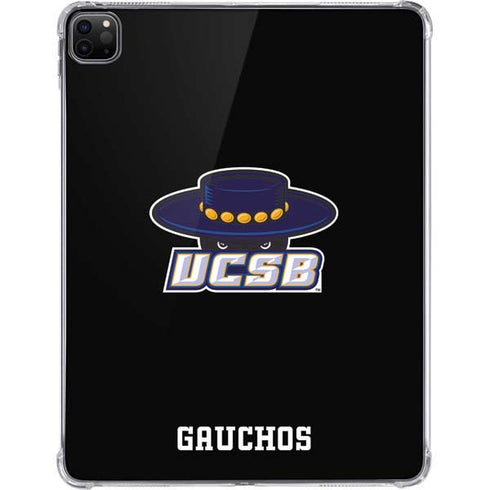 University of California-Santa Barbara UCSB Gauchos Black iPad Pro 11in (2024) Clear Case