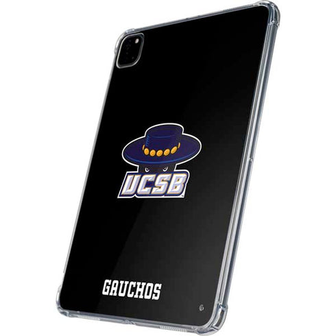 University of California-Santa Barbara UCSB Gauchos Black iPad Pro 11in (2024) Clear Case