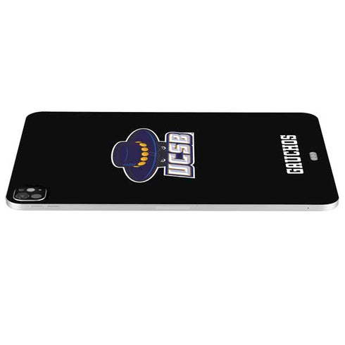 University of California-Santa Barbara UCSB Gauchos Black iPad Pro 13in M4 (2024) Skin