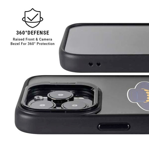 University of California-Santa Barbara UCSB Gauchos Black iPhone 13 Pro Kickstand Case