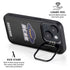 University of California-Santa Barbara UCSB Gauchos Black iPhone 15 Kickstand Case