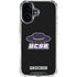 University of California-Santa Barbara UCSB Gauchos Black iPhone 16 Clear Case