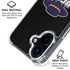 University of California-Santa Barbara UCSB Gauchos Black iPhone 16 Clear Case