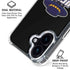 University of California-Santa Barbara UCSB Gauchos Black iPhone 16 Plus Clear Case