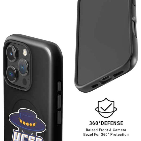 University of California-Santa Barbara UCSB Gauchos Black iPhone 16 Pro Magsafe Impact Case
