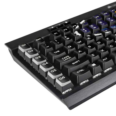 University of California-Santa Barbara UCSB Gauchos Black K95 RGB PLATINUM Mechanical Gaming Keyboard Skin