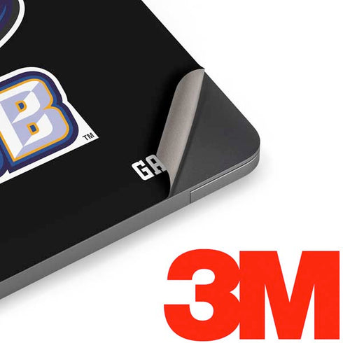 University of California-Santa Barbara UCSB Gauchos Black Apple MacBook Air Skin