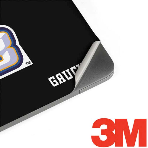 University of California-Santa Barbara UCSB Gauchos Black MacBook Skins