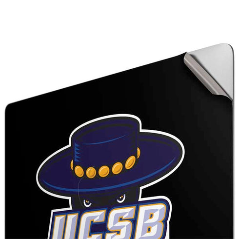 University of California-Santa Barbara UCSB Gauchos Black Apple MacBook Pro 16-inch Skin